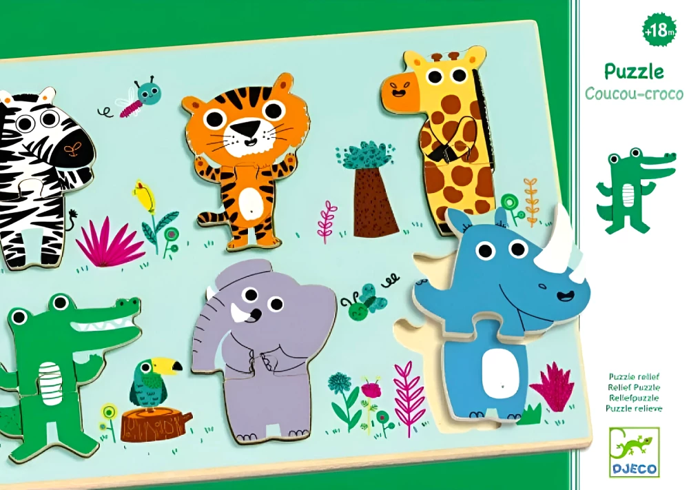 Attīstošā puzle - Kuku kroko