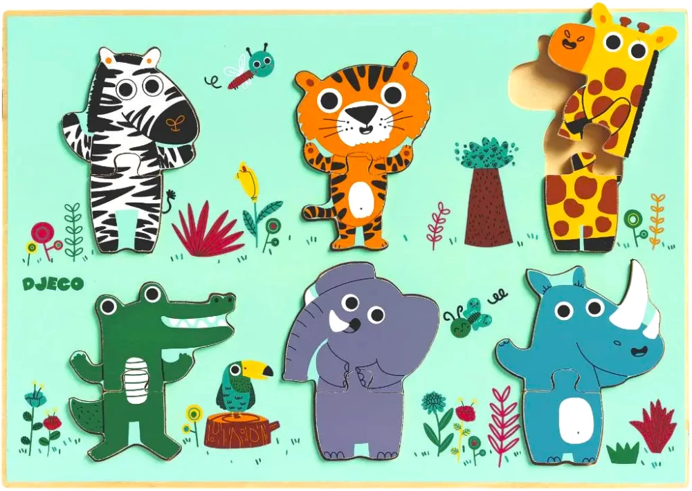 Attīstošā puzle - Kuku kroko