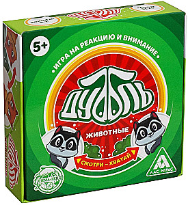 Настольная игра - Дуббль. Животные