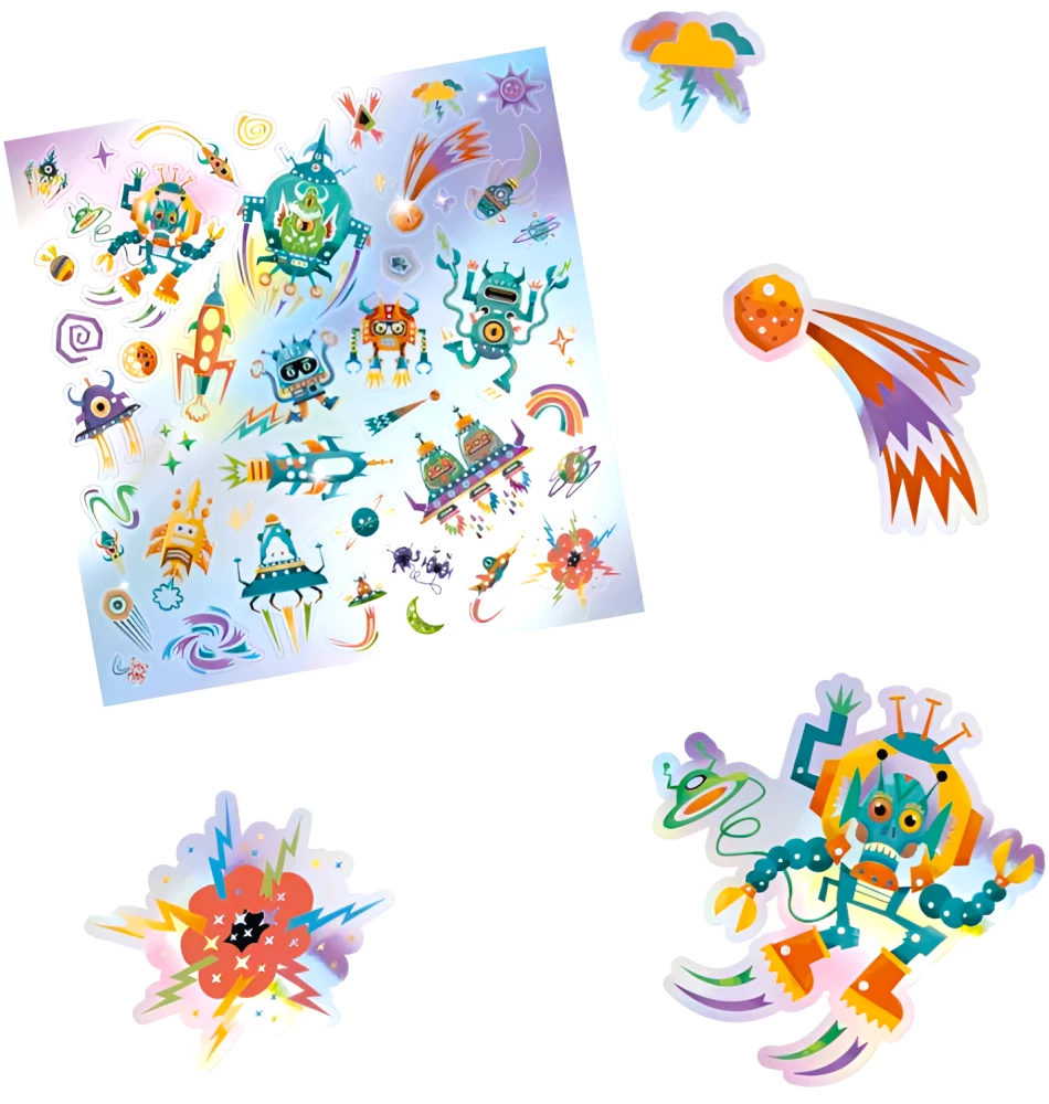 Lipdukų rinkinys - Kita galaktika