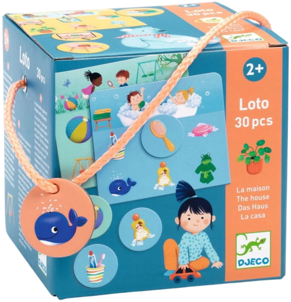 Развивающая игра - Loto: The House