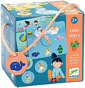 Развивающая игра - Loto: The House