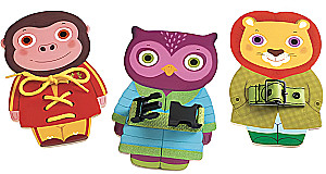 Attīstoša koka spēle - Siksnas