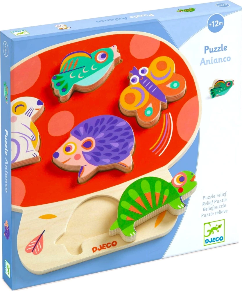 Koka puzle - Meža dzīvnieki