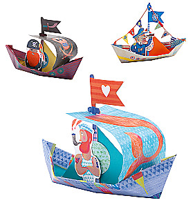 Creativity Set - Origami. Paper Boats