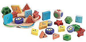 Attīstošā koka spēle - Formas