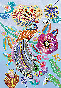 Пазл:50 - Сверкающая птица