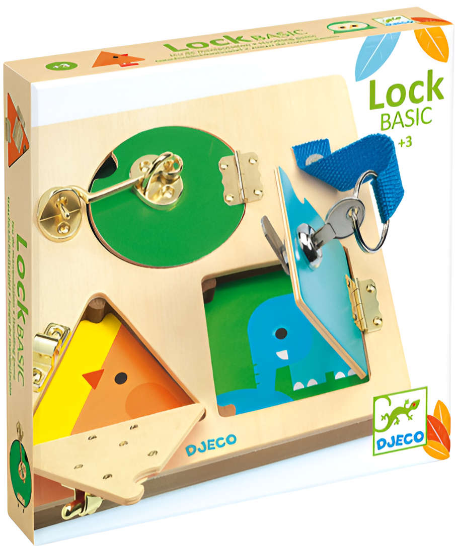 Educational Wooden Game - Locks