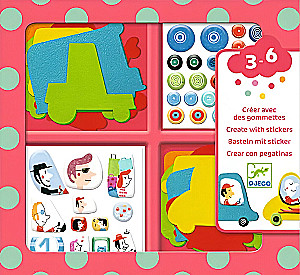 Creative Kit - Cars. Assembly with Stickers