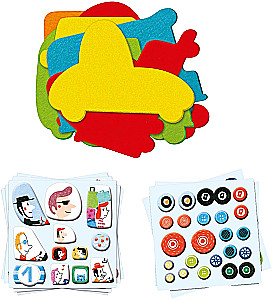Creative Kit - Cars. Assembly with Stickers