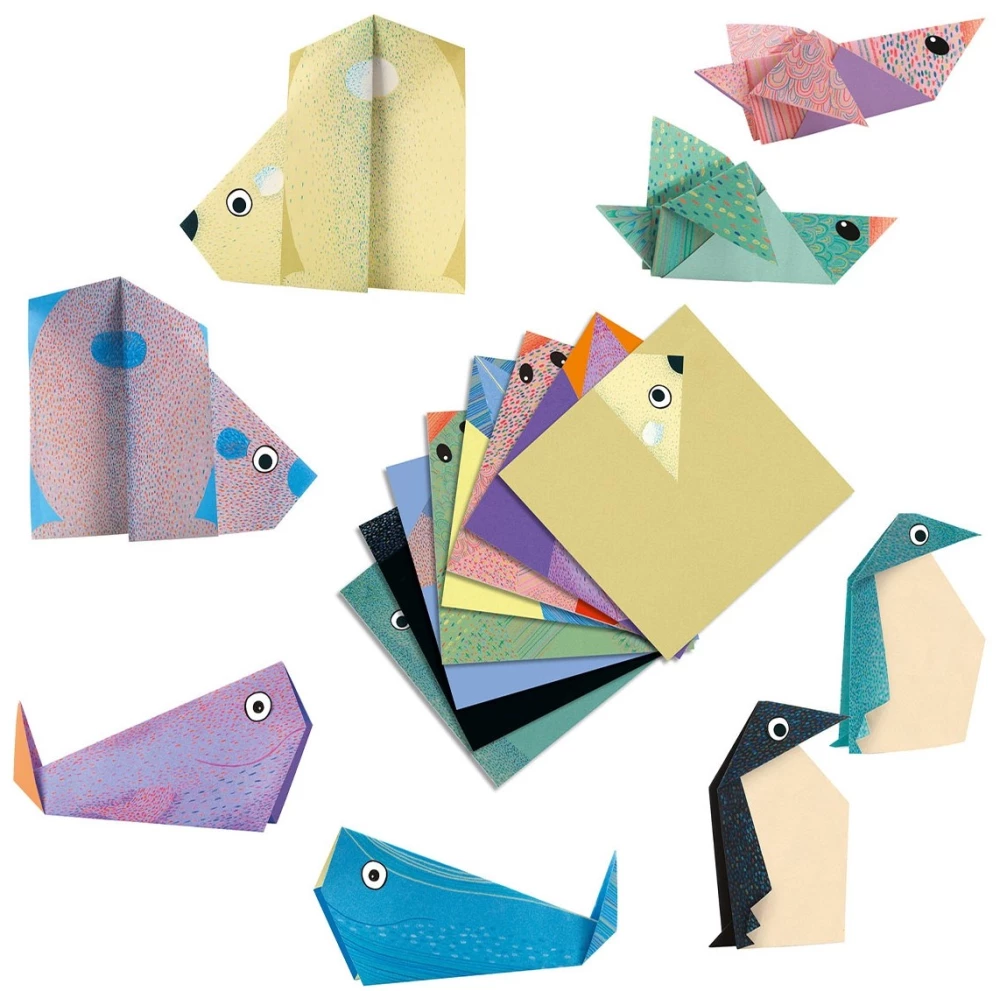 Creative Set - Origami. Polar Animals