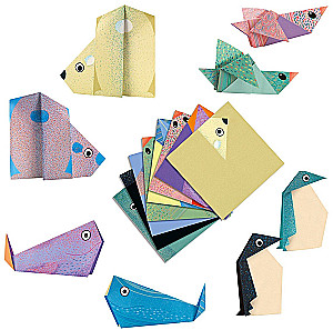 Creative Set - Origami. Polar Animals