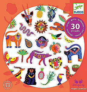 Stickers - Exotico, 30pcs.