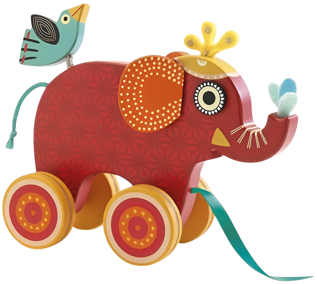 Traukiamas žaislas - Dramblys