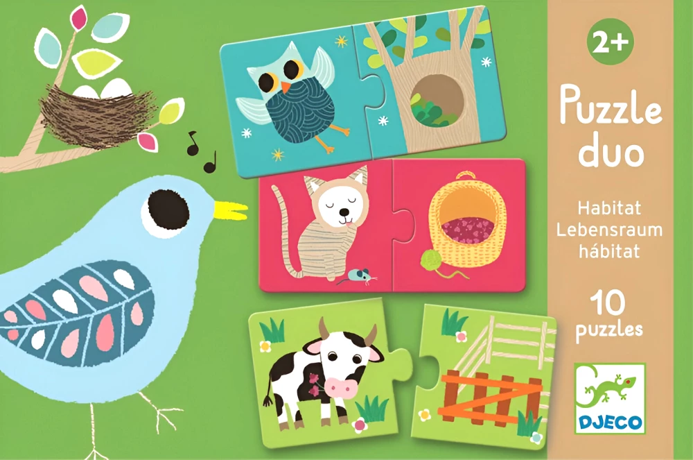 Puzzle - Wo lebt es?