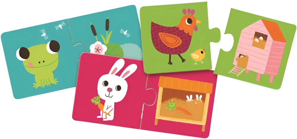 Puzzle - Wo lebt es?