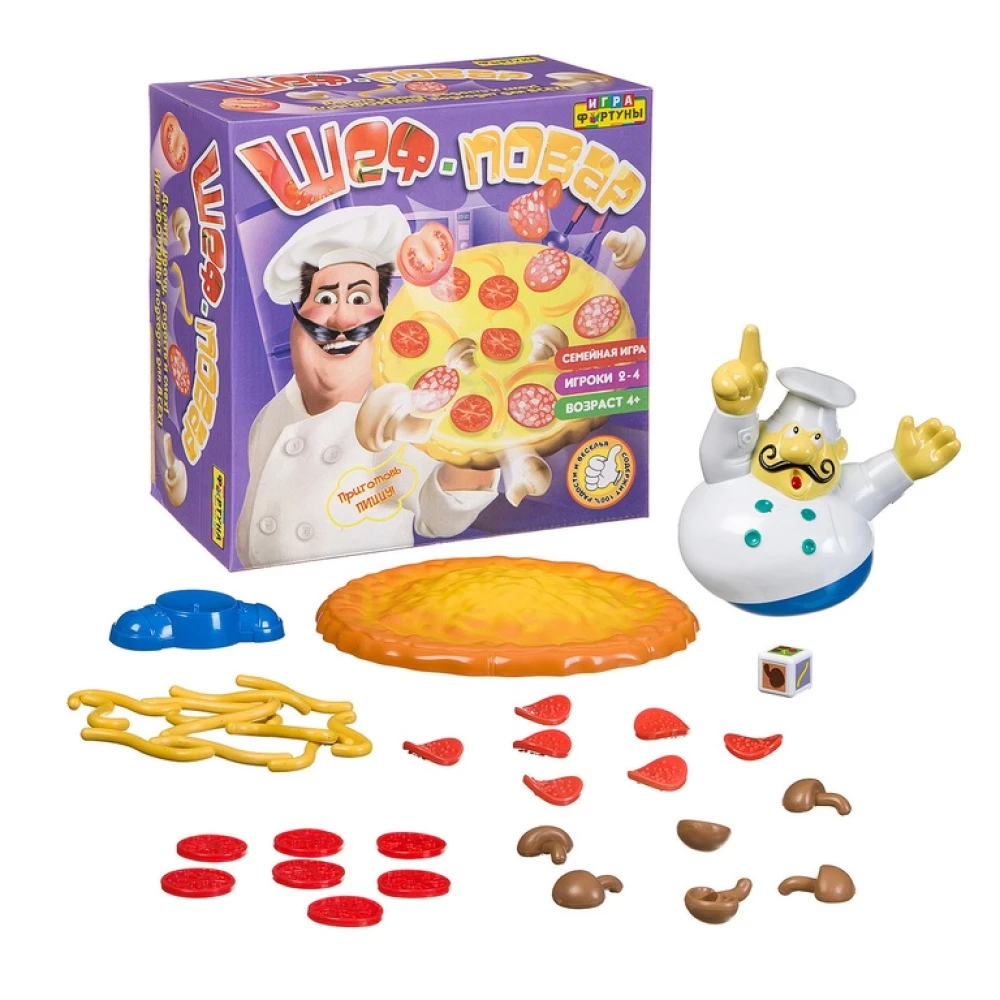 Настольная семейная игра - Шеф-повар