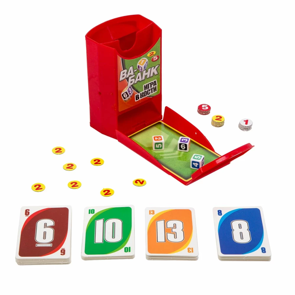 Rodzinna gra planszowa - Wa-Bank (gra w kości)