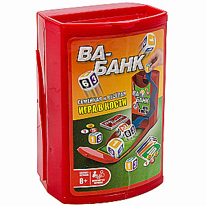 Rodzinna gra planszowa - Wa-Bank (gra w kości)