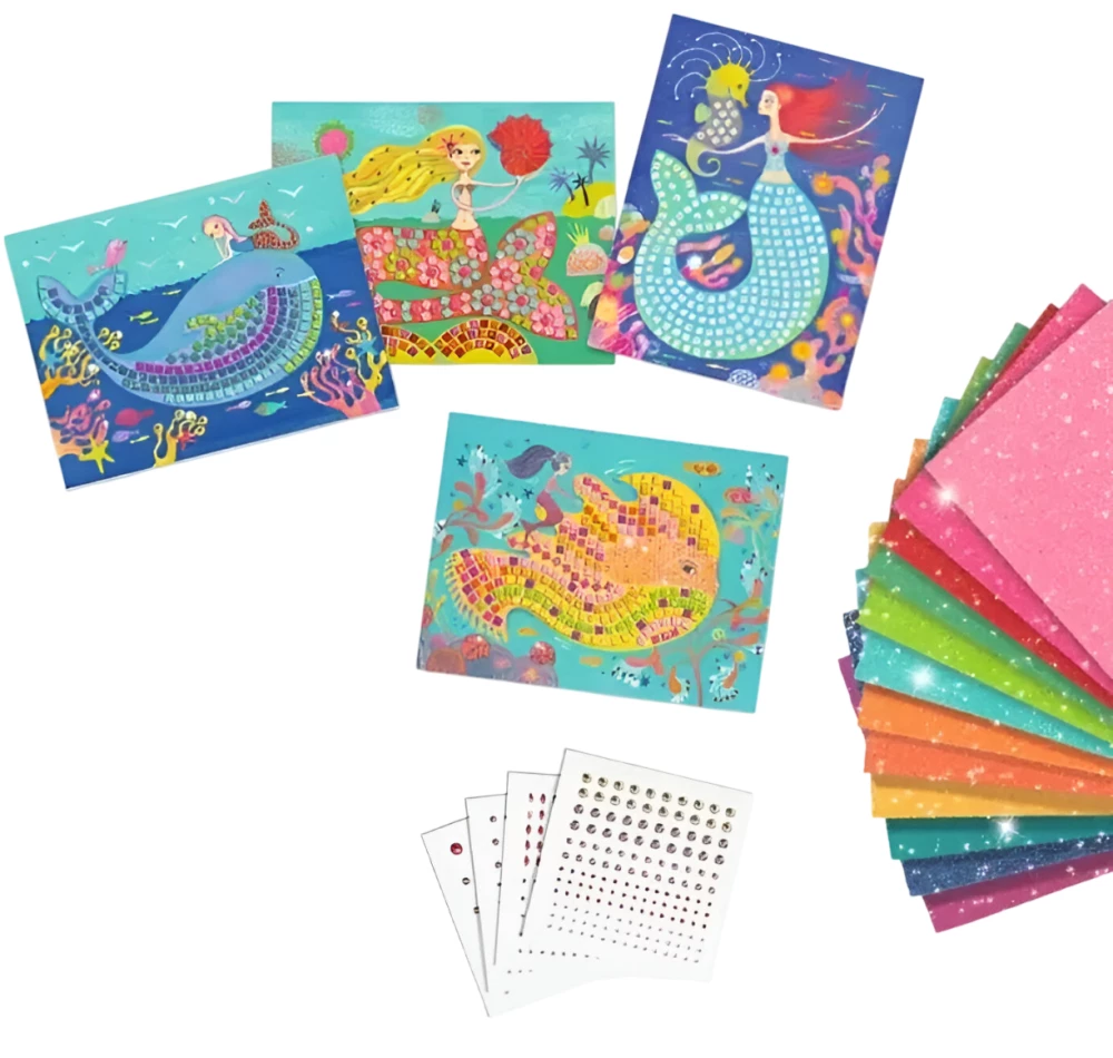Creativity Set - Glitter Painting. Mermaids