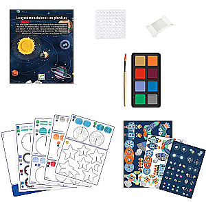 Creative Set - Drawing Decoration. Solar System