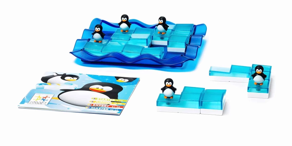 Logikspiel - Pinguine auf Eisschollen