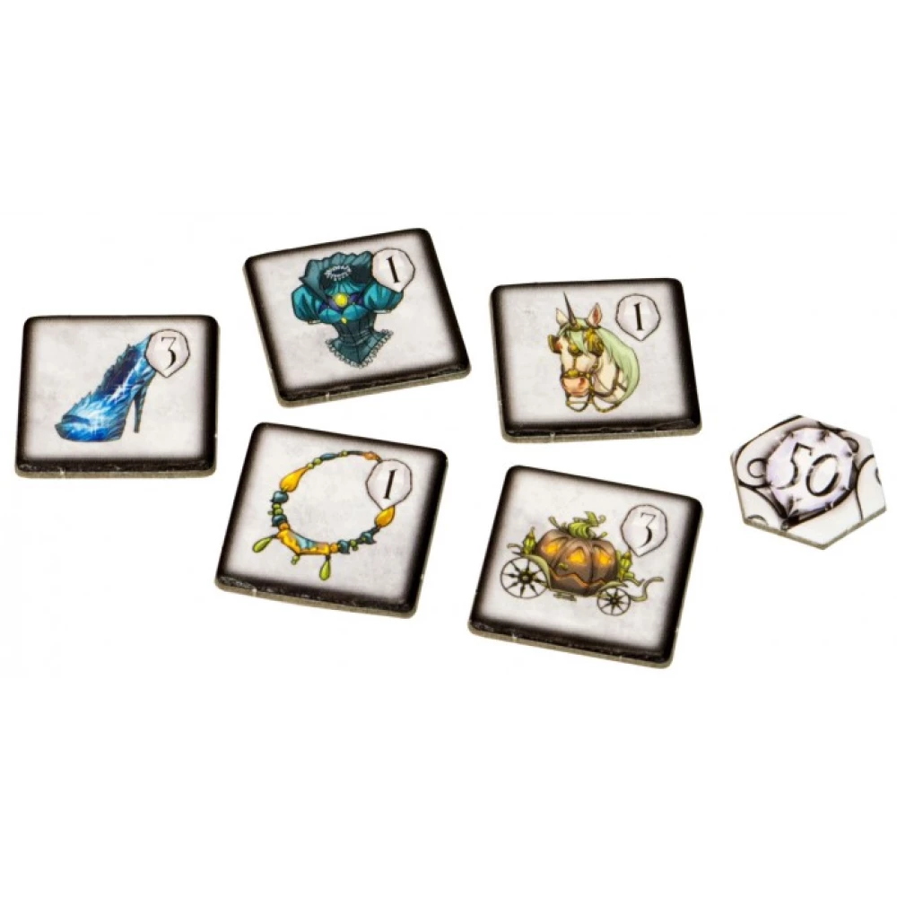 Board Game - Scary Tales. The Little Mermaid and Cinderella