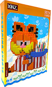 Конструктор - Xinz. Гарфилд, 1249 деталей