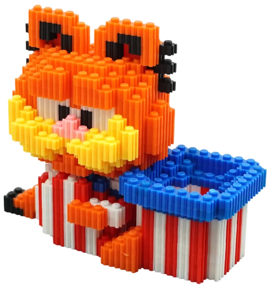 Конструктор - Xinz. Гарфилд, 1249 деталей