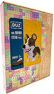 Конструктор - DUZ. Собака с миской, 1720 деталей