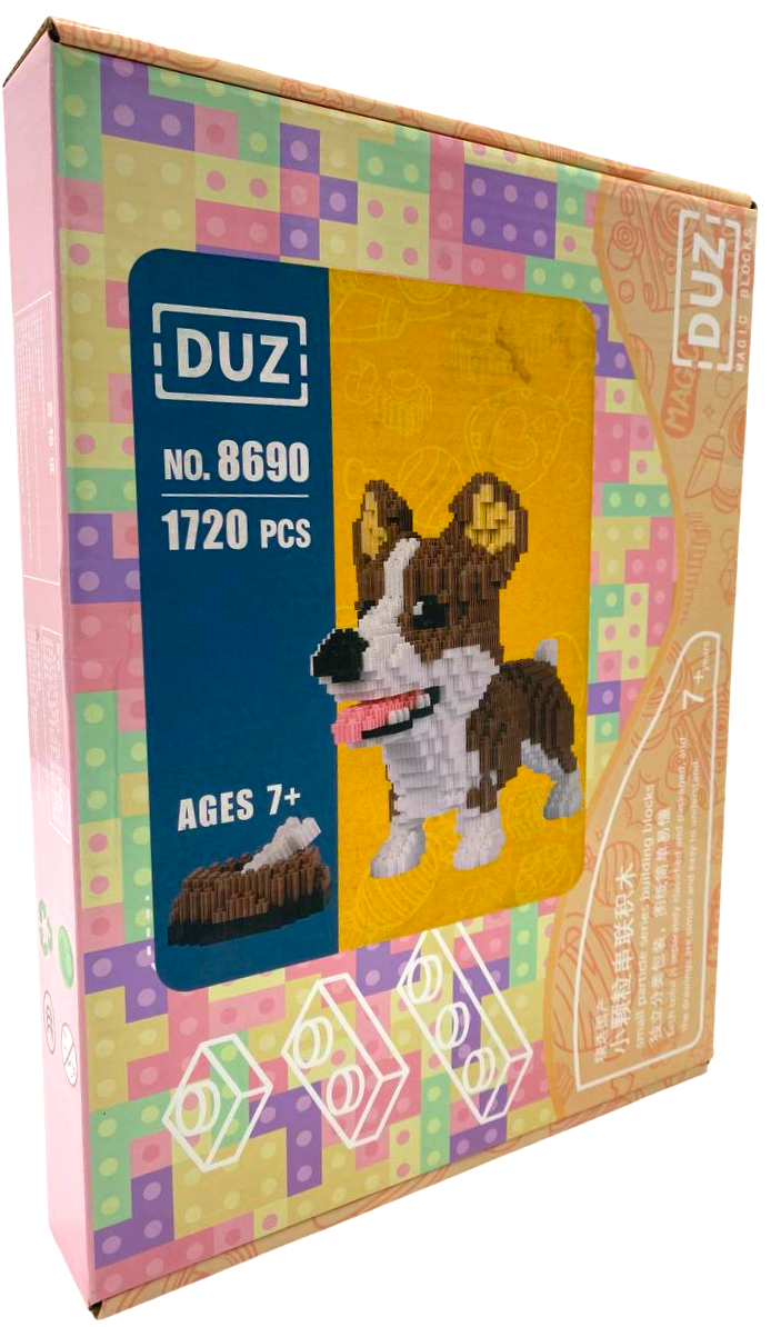 Konstruktors - DUZ. Suns ar bļodu, 1720 detaļas