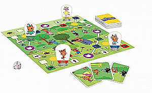 Gra planszowa - Trzy koty. Fotograficzne dzieło sztuki