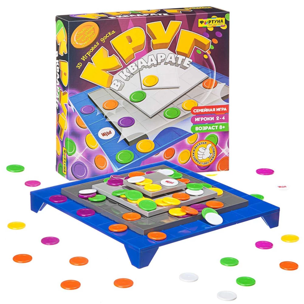 Настольная игра - Круг в квадрате