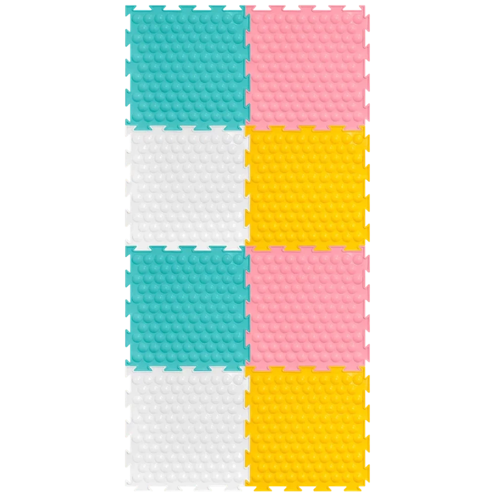 Модульный коврик - Бабл(мягкий), 8 пазлов