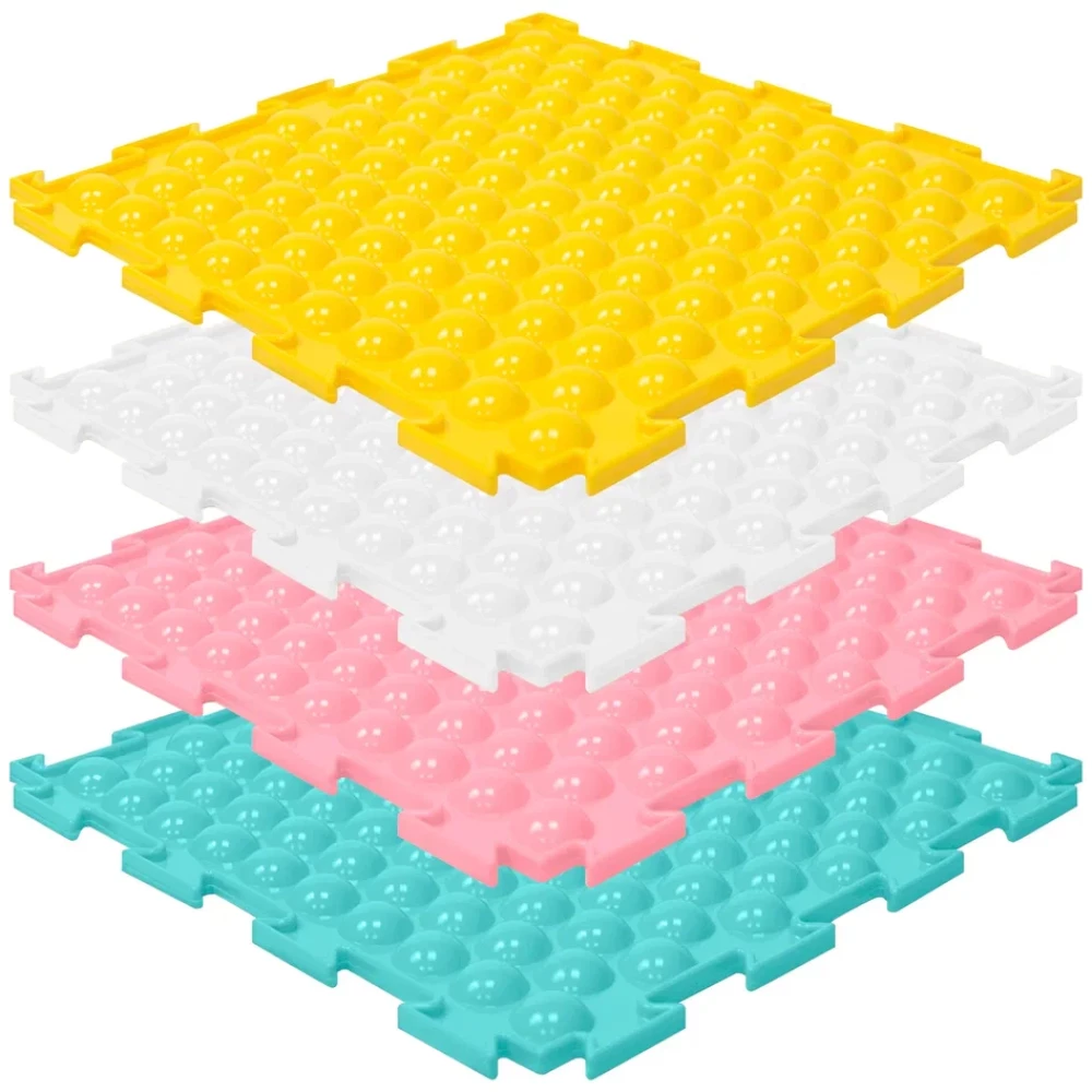 Модульный коврик - Бабл(мягкий), 8 пазлов