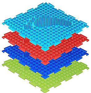 Модульный коврик - Елочка (мягкий), 8 пазлов