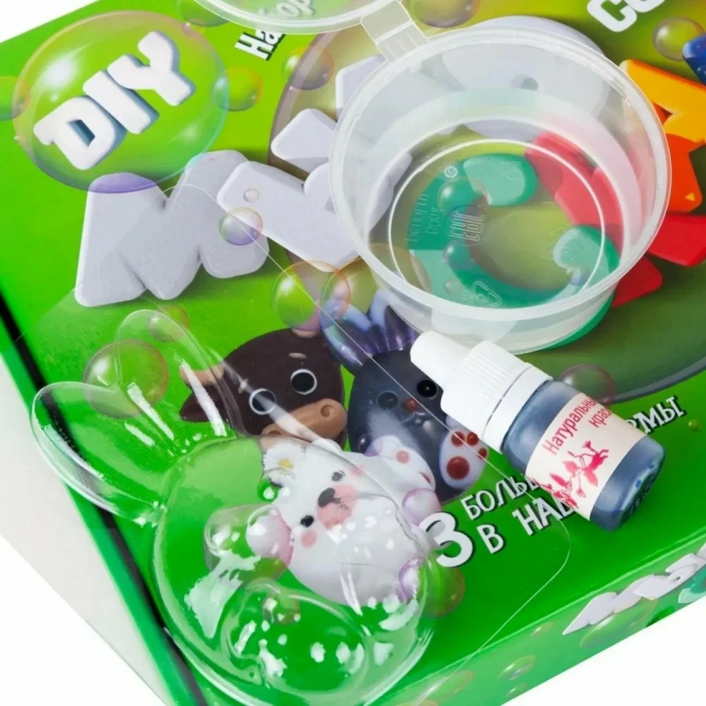 Набор для изготовления мыла - Мыло Craft. Cute pets. Луговые цветы