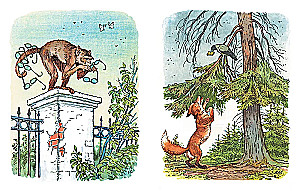 Der Elefant und Moska. Fabeln