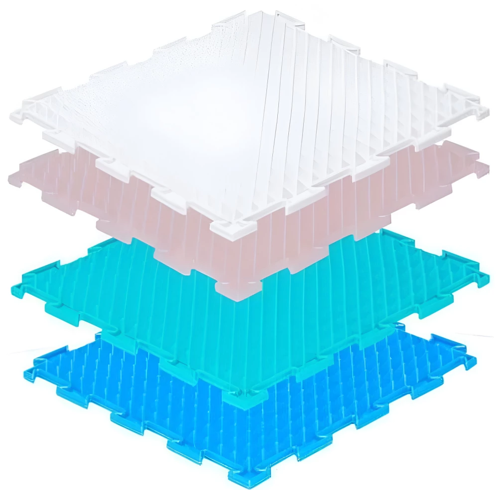 Модульный коврик - Льдинки (жесткий), 8 пазлов