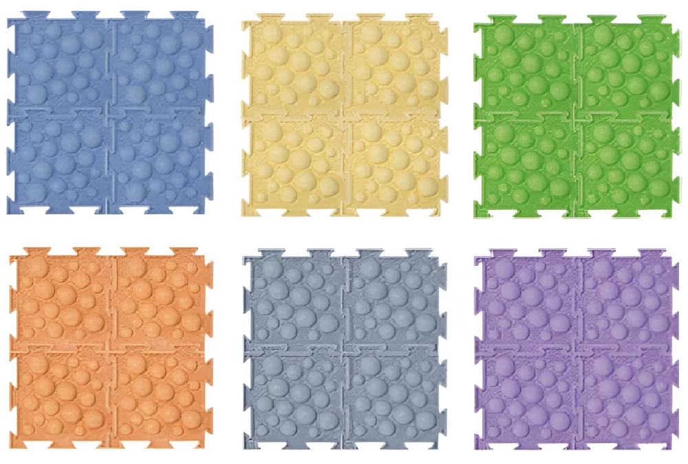 Модульный коврик - Набор мини футбол (жесткий), 24 пазла