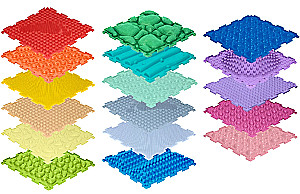 Модульный коврик - Набор Богатырь, 17 пазлов