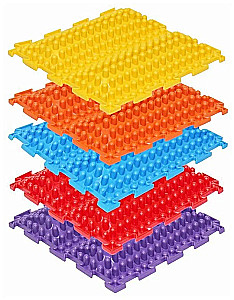 Модульный коврик - Набор Волна (жесткий), 5 пазлов