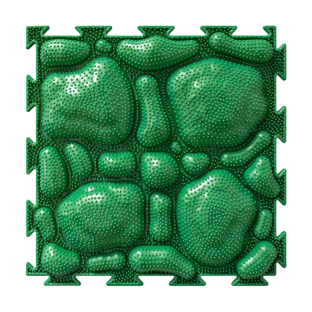 Модульный коврик - Набор мох, 6 пазлов