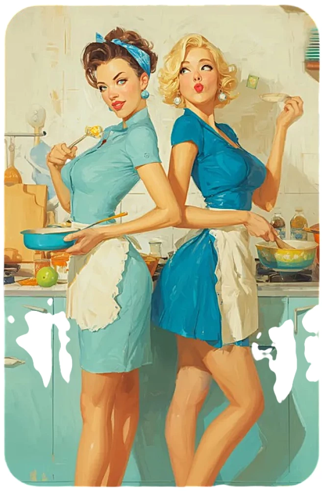 Table Card Game - Crazy Housewives