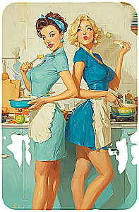 Table Card Game - Crazy Housewives