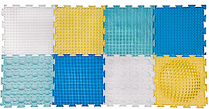 Modularmatte - Set Cleantech, 8 Puzzles