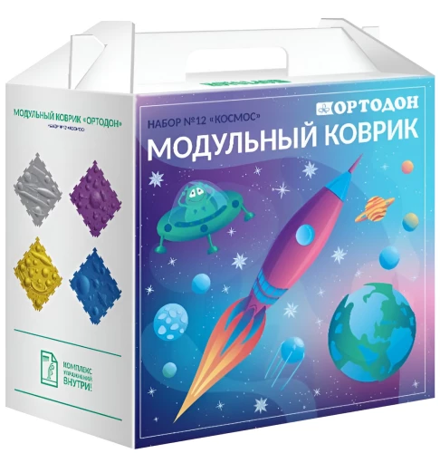 Модульный коврик - Набор космос, 8 пазлов
