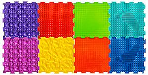 Модульный коврик - Набор №1. Универсал, 8 пазлов