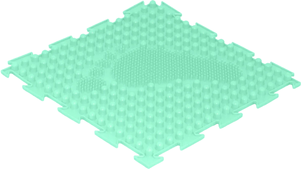 Модульный коврик - Набор №1. Универсал, пастельные цвета, 8 пазлов