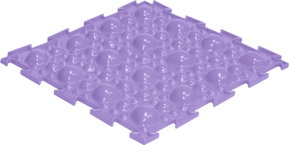 Модульный коврик - Набор №1. Универсал, пастельные цвета, 8 пазлов